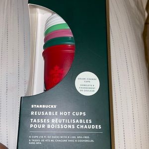 Starbucks reusable cups